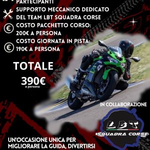 15 NOVEMBRE - Corso in Pista a VALLELUNGA con XBIKERS & LBT SQUADRA CORSE