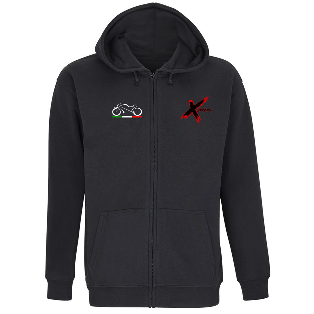 Felpa con Zip XBIKERS